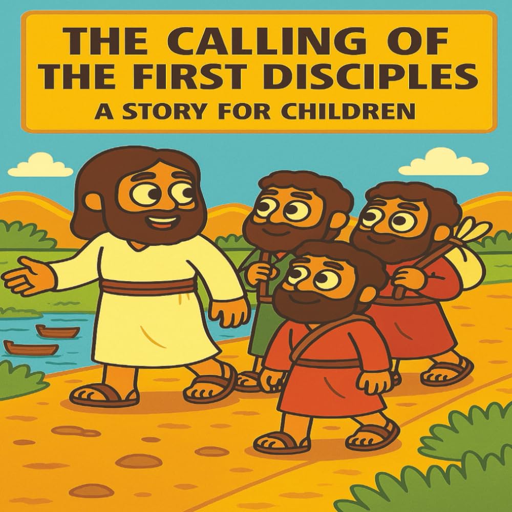 Calling of the First Disciples: A Fun and Faith-Filled Bible Story for Kids with Colorful Illustrations and Simple Lessons of Following Jesus