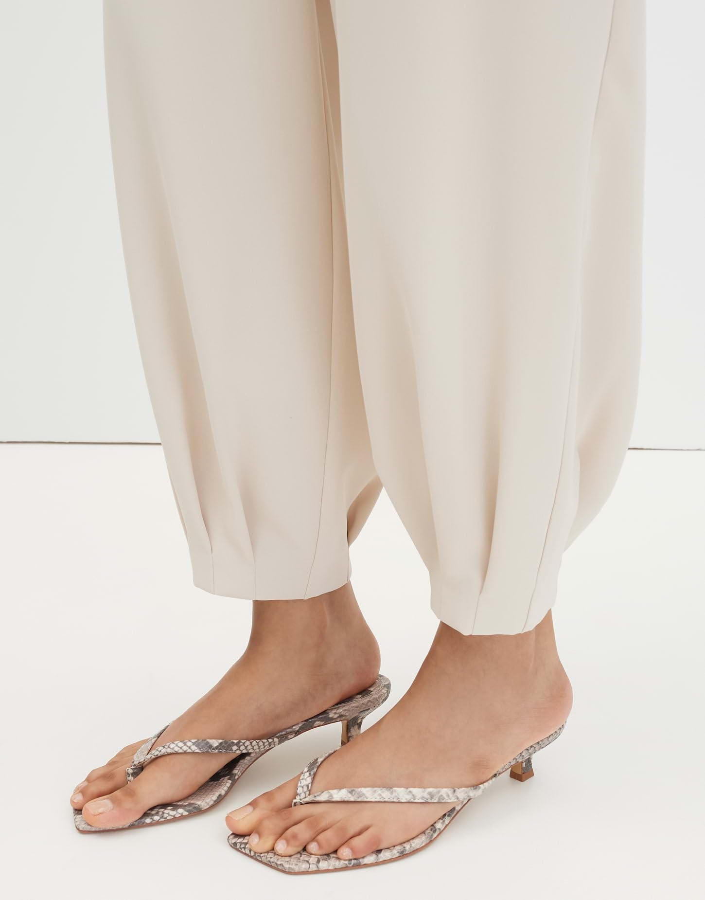 someday Damen City Pants | CISILIA Flowy Ballon Pants mit Faltendetail am Saum