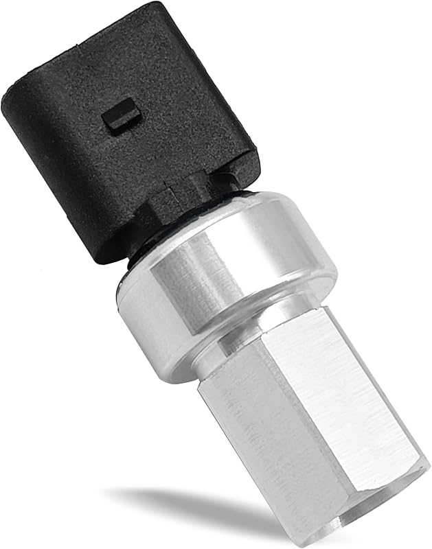 Sensor de pressão do ar-condicionado SYudwen para VW, A3, A4, A5, Q3, Q7, R8, S3 e TT – 1 unidade