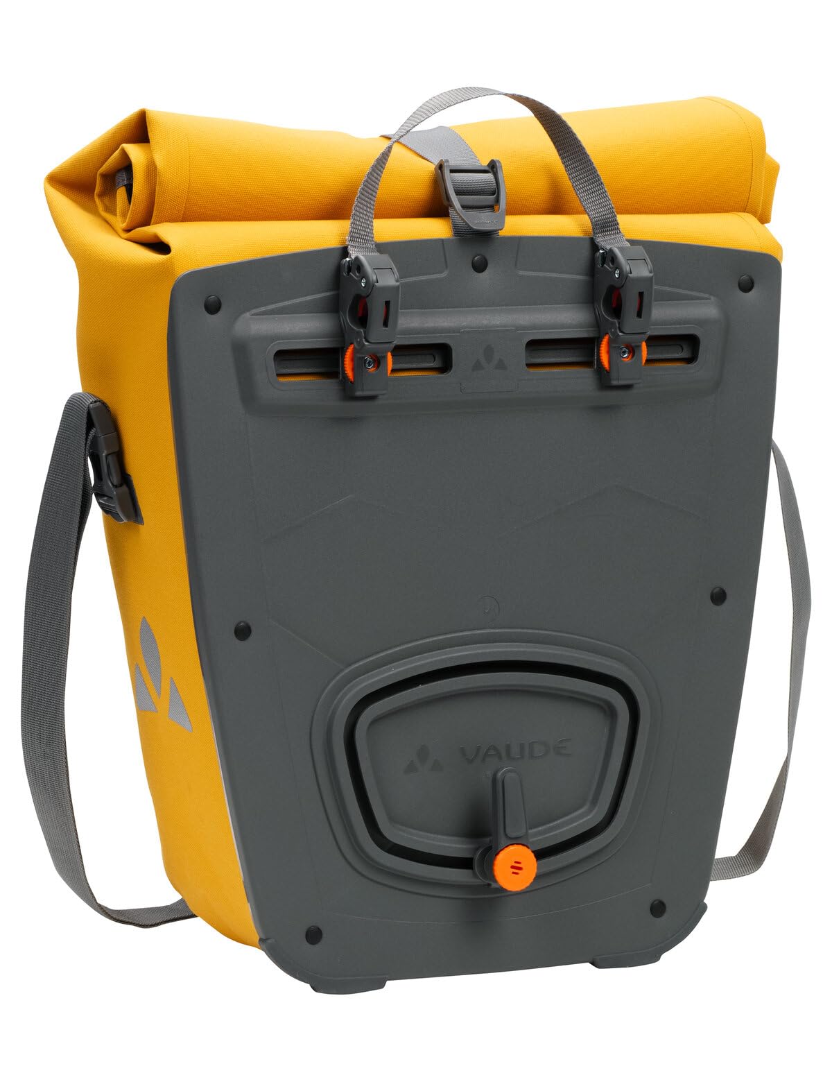 VAUDE Aqua Back Deluxe Hinterradtaschen wasserdicht 48 L, Burnt Yellow – Ansicht 2
