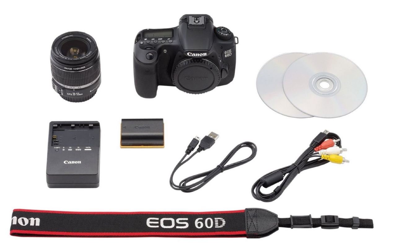 Canon EOS 60D - Cámara Réflex Digital 18 MP (Objetivo EF-S