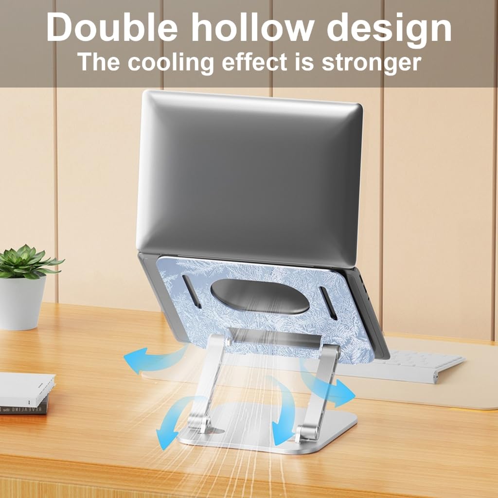 Soporte ajustable para laptop, soporte de estabilidad de disipación de calor mejorada