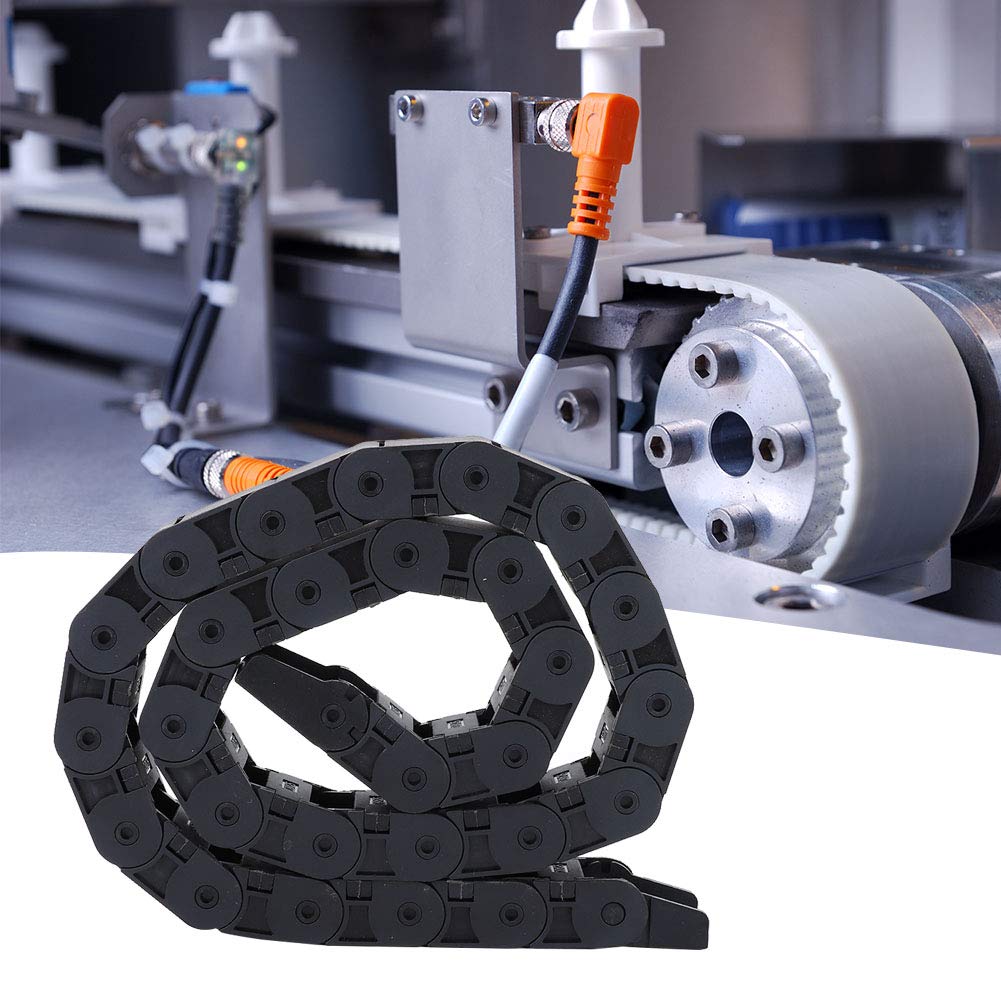 Nylon Cable Drag Chain High Wear Low Noise Heavy Load Long Service Life 3D Printers CNC Machines