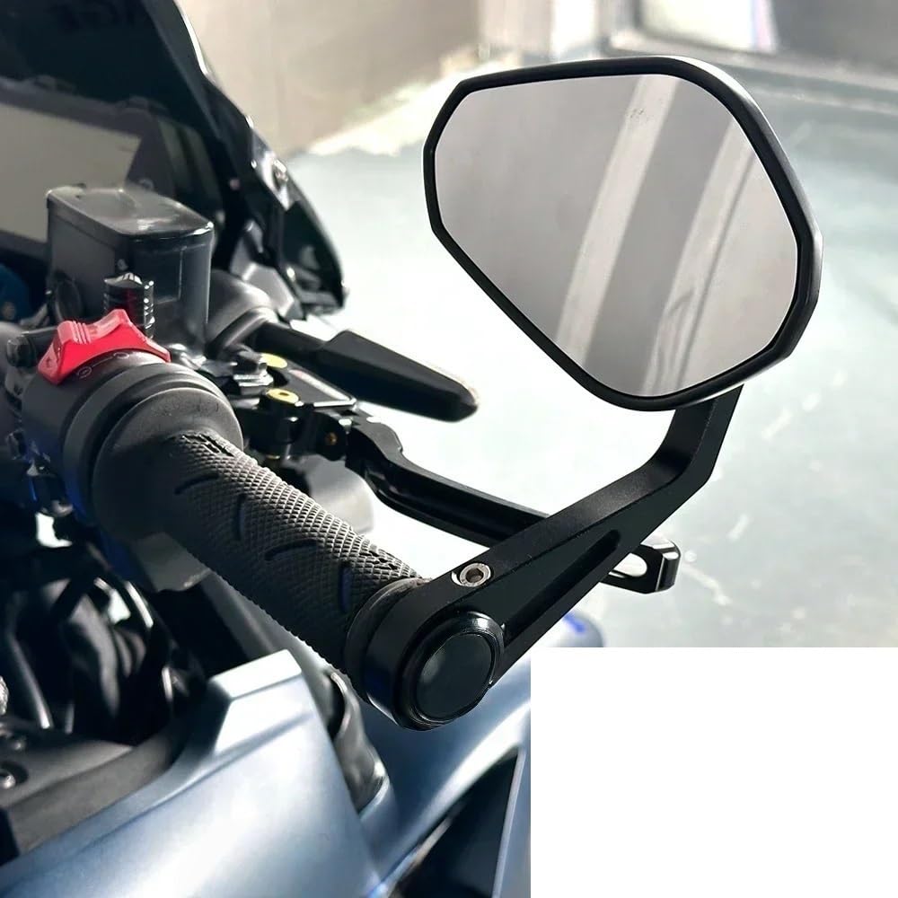 Moto Lusterko końcówkowe kierownicy Motocyklowa k Pasuje Do Honda CB650R CB 650F 500F 300R 250R 1000R CB750 Hornet 750 Koniec Kierownicy Lustro Motocykl Boczna Poprzeczka Lusterko Wsteczne