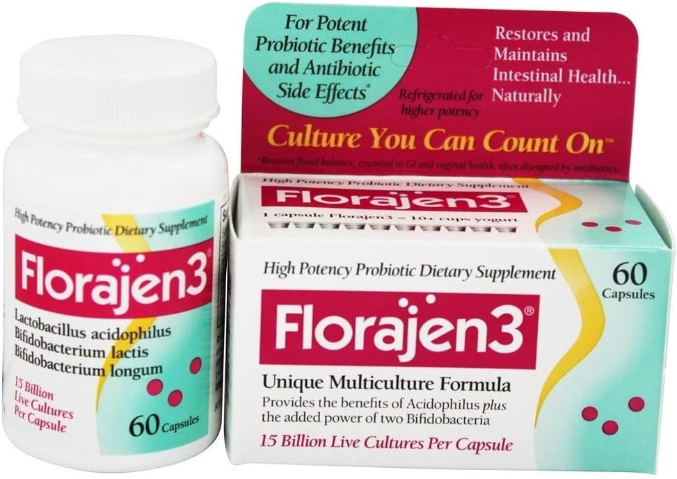 Florajen Florajen 3 High Potency Probiotic Unique