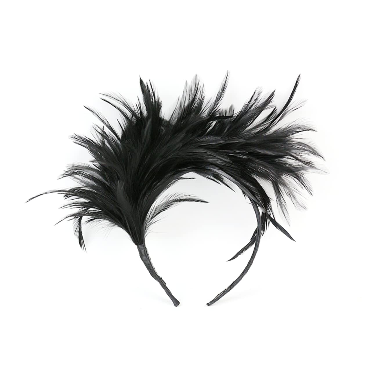 Baluue 3stücke Haarschmuck Für Bräute Eleganter Haarschmuck Mit Federn Und Für Hochzeiten Partys Und Fotoshootings Teiliges Schwarz Leicht Und Rutschfest Für Besondere Anlässe