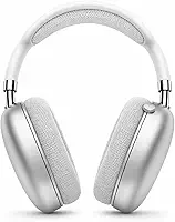 Fone de Ouvido Bluetooth 6.0, Over Ear com Redução de Ruído, Drivers 40mm, Microfone para Chamadas, Bateria até 90h, Headphone Sem Fio - Premium (Prata)