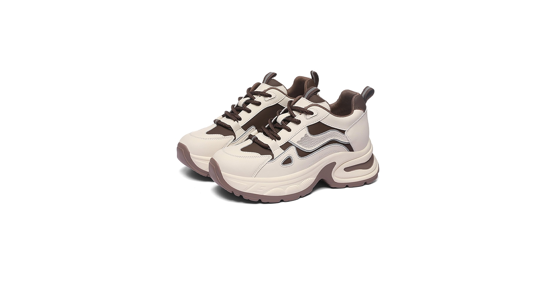 サッキー☆ Amazon.com: ZFBBD Women's Chunky Platform Sneakers Casual