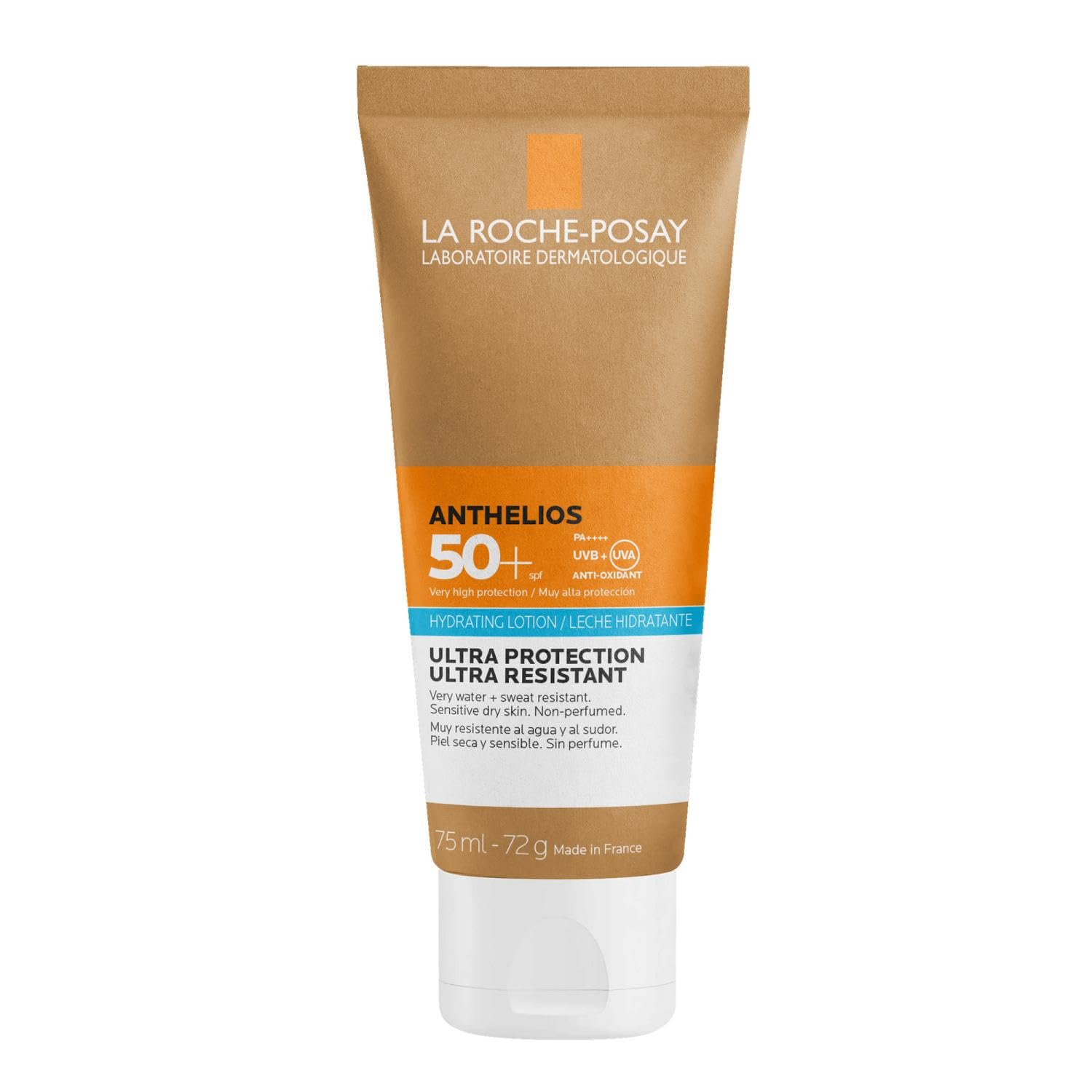 La Roche-Posay Anthelios Latte Idratante SPF50+, Elevata Protezione, 75 ml