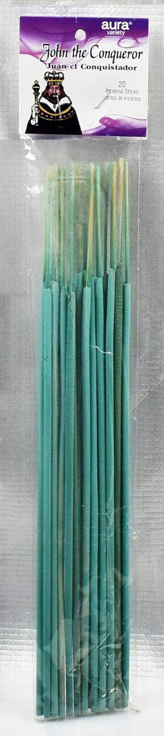 3 Pack John The Conqueror Juan EL Conquistador Incense Sticks 9" Long (20 Sticks PER Pack)