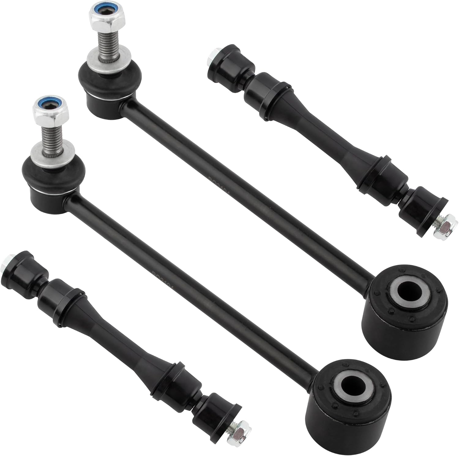 4Pcs Front & Rear Stabilizer Sway Bar End Links Fit For Cadillac Escalade/ESV/EXT 04-13, For Chevrolet Avalanche/Suburban/Tahoe, For GMC Yukon/XL/1500 Replace# K6700 K700432 52060011AB