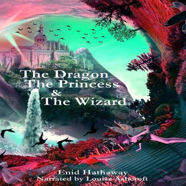 Cover art for The Dragon, the Princess, & the Wizard