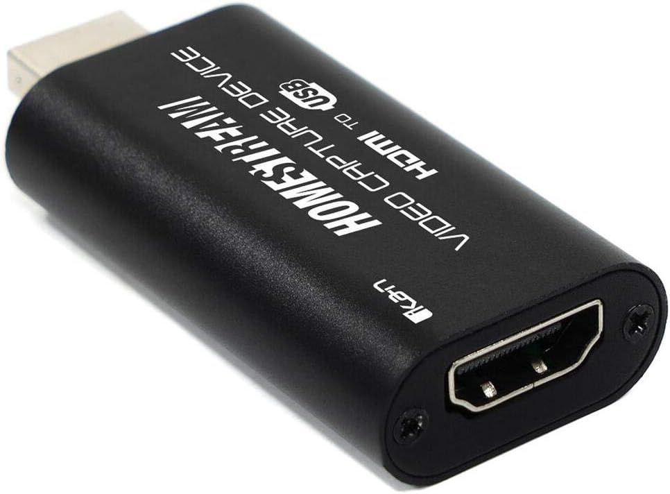 HomeStream HDMI to USB Video Capture Device with 4K 30fps Input (HS-VCD)
