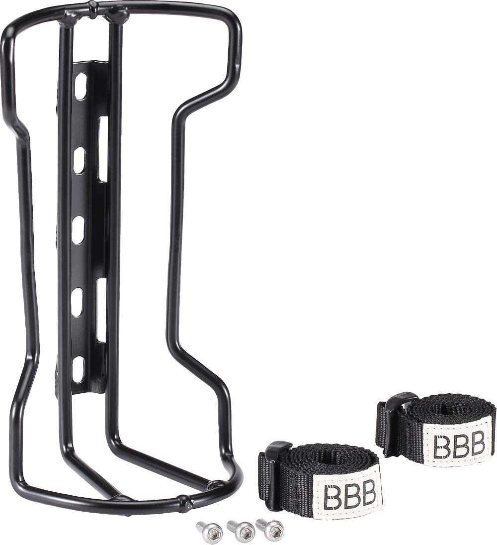 BBB Cycling StackRack Lightweight Cargo Carrying Rack Bikepacking Bike Bag Holder Mounting Rack Gravel Bike Road Bike MTB BBC-81, Black