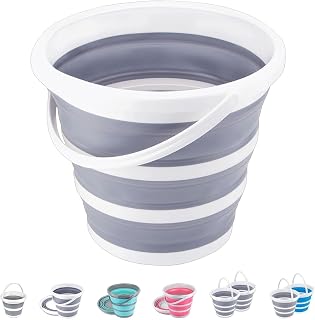 IXORACART Portable Foldable Silicone Bucket for Camping, Travel, Car Washing, Home/Outdoor/Garden Activities Small Spaces... Price In India