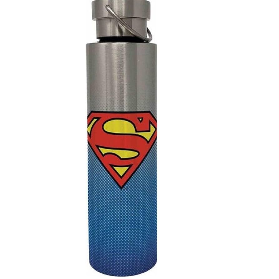 Paladone Superman Protein Shaker Bottle, 23 Oz, Officially Licensed DC Comics Blender Cup