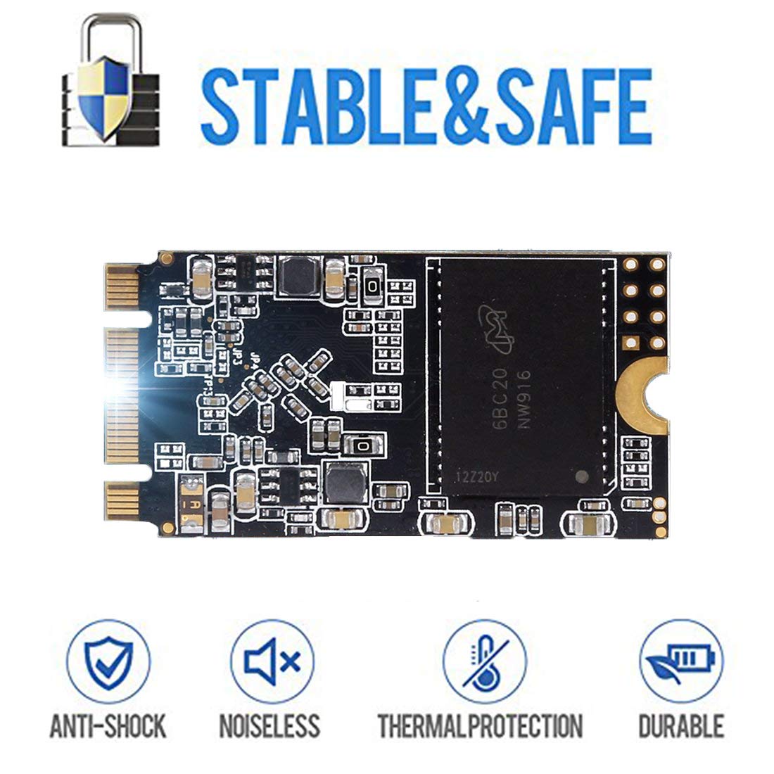 [sarkunc]SSD240GBx2 SSD 240GB M.2 2280 Kingshark Ngff Internal Solid State Drive