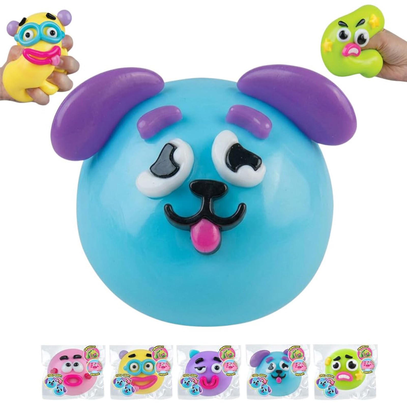 Smushers Squishy, Squishy Fidget Toys for Study & Office, Soft Slow-Rising Material Soothes Anxiety in a Fun Way, Suitable for Everyone