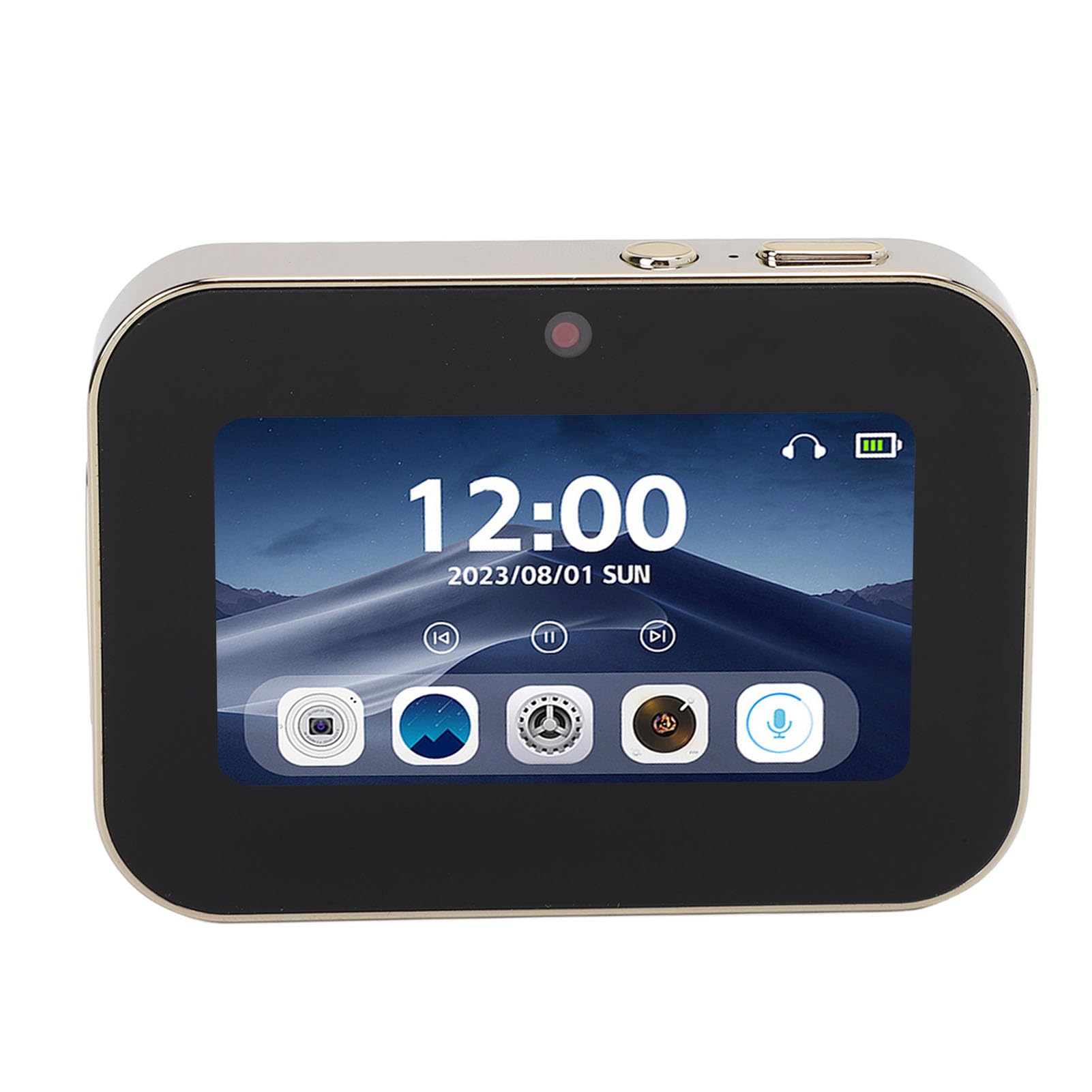 Mały Aparat Cyfrowy z Autofokusem, Mały Aparat Cyfrowy 4K z Potrójnym Obiektywem, Aparat Typu „wyceluj i Zrób zdjęcie” z 3-calowym Ekranem Dotykowym OLED, Aparat Kompaktowy z