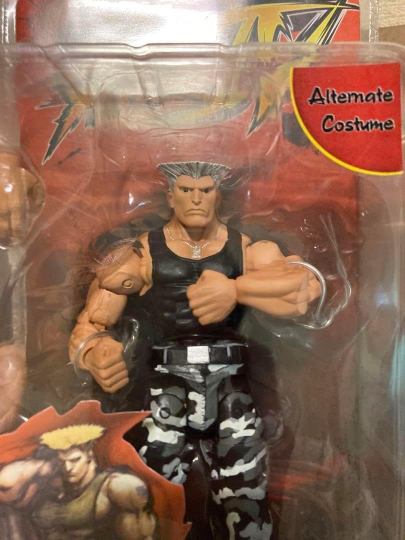 NECA ストリートファイターIV 白髪　ガイル　迷彩 NECA ストリートファイターIV 白髪 ガイル 迷彩 NECA ストリート