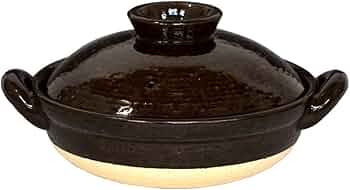 Amazon.co.jp : 長谷園 土鍋 大 30.5 cm 3000 ml 3-5人用 直火 専用