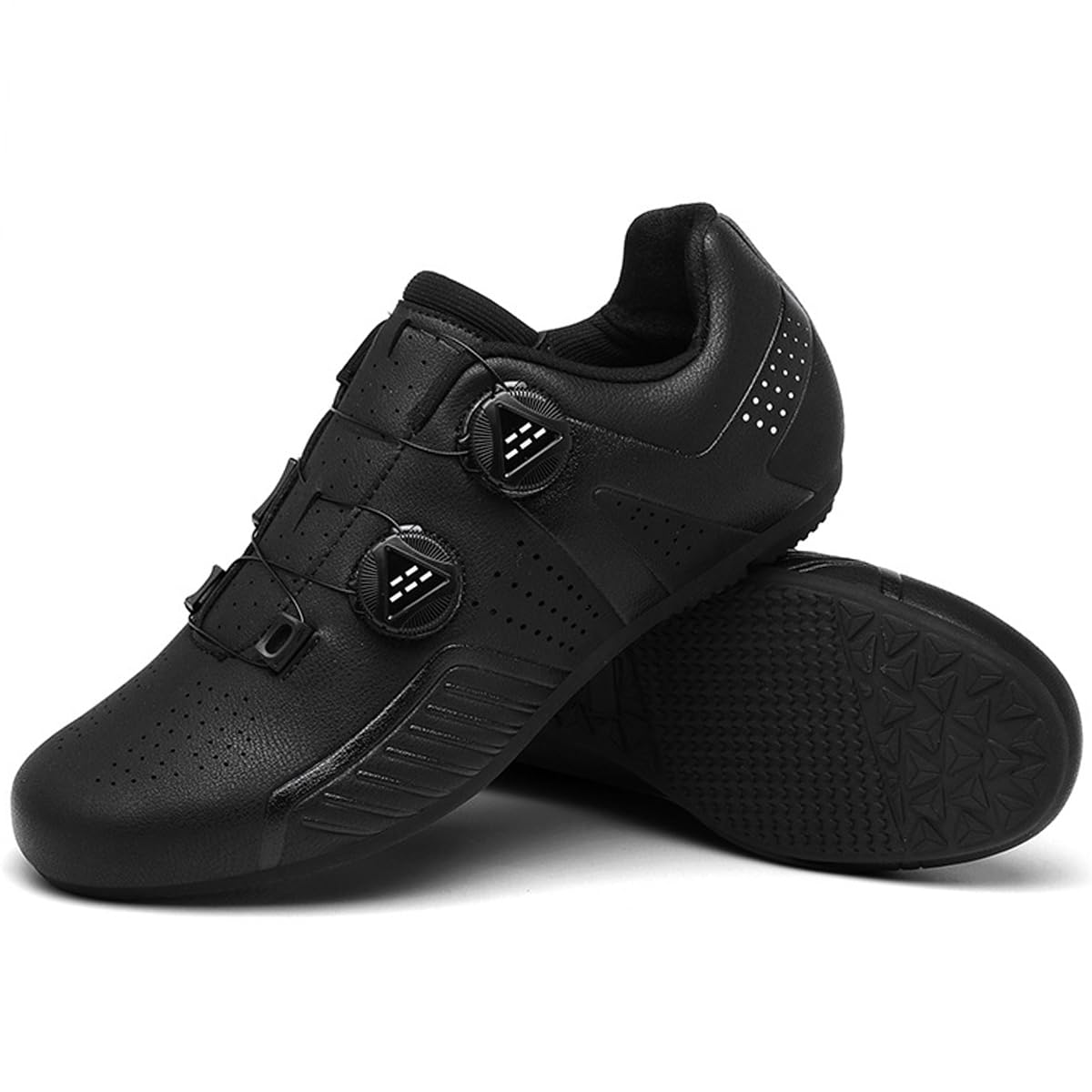 Sin Bloqueo Zapatos de Ciclismo para Hombres con Suela de Goma | Zapatos de Carretera y Montaña Transpirable Antideslizantes para Deportes al Aire Libre