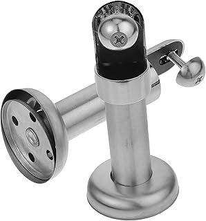 Mobestech 2 pcs Restroom partition Accessories Restroom partition Fittings Support feet Stainless Steel Tripod