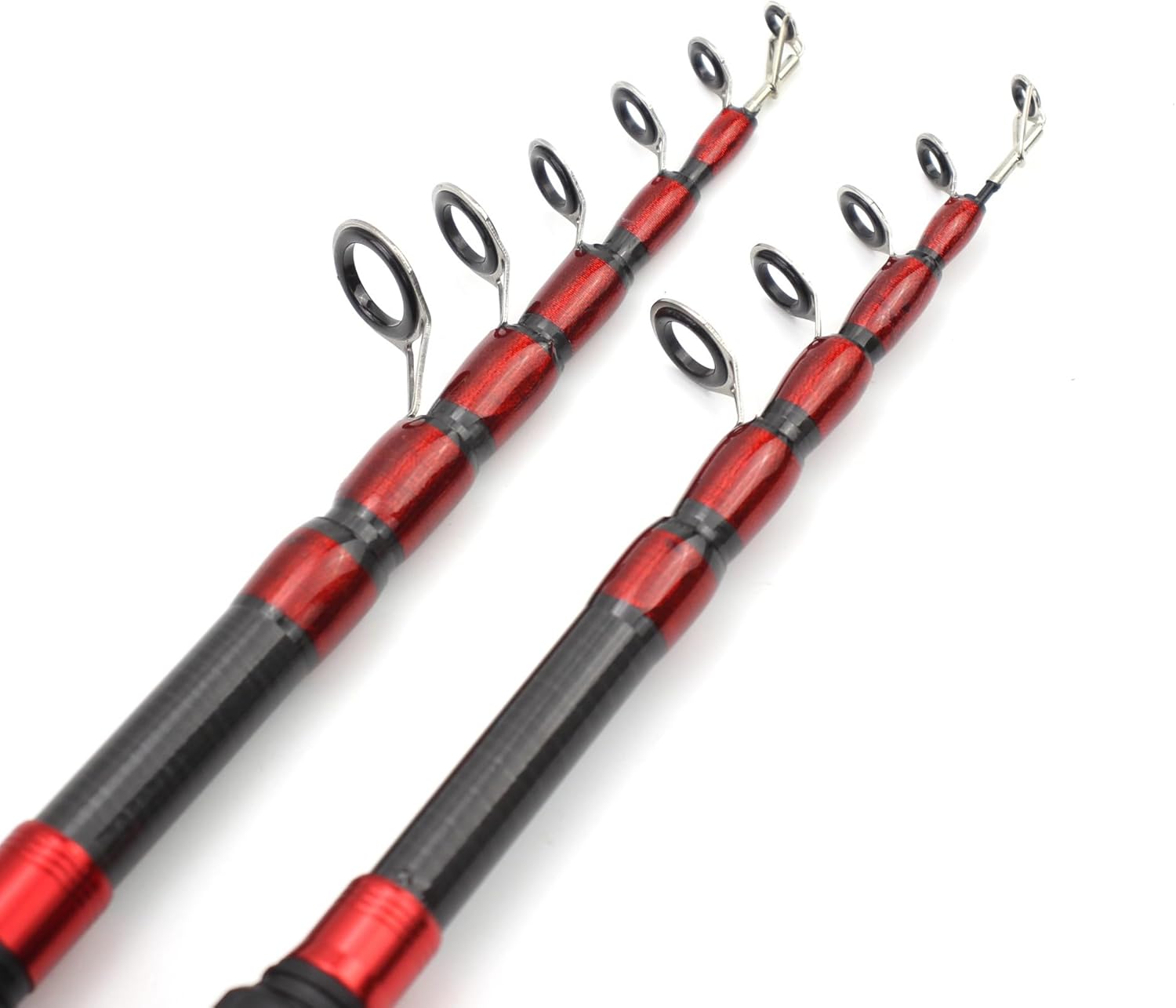 Ultra Light Short Carbon Fiber Telescopic Fishing Rod Sea Saltwater Portable Spinning Casting Pole