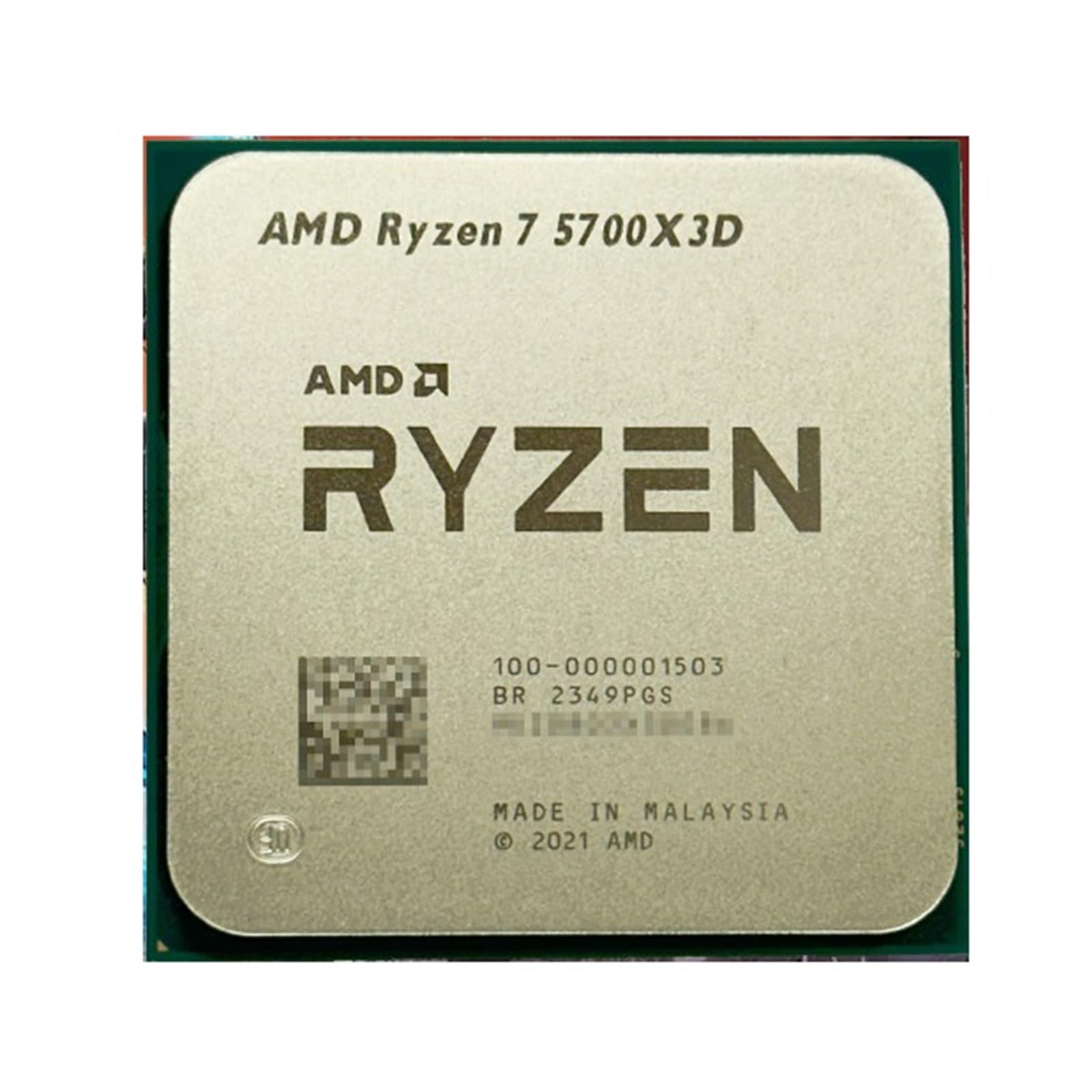 新品 バルク AMD Ryzen 7 5700X3D AM4 CPU 105W - CPUセール アウトレット