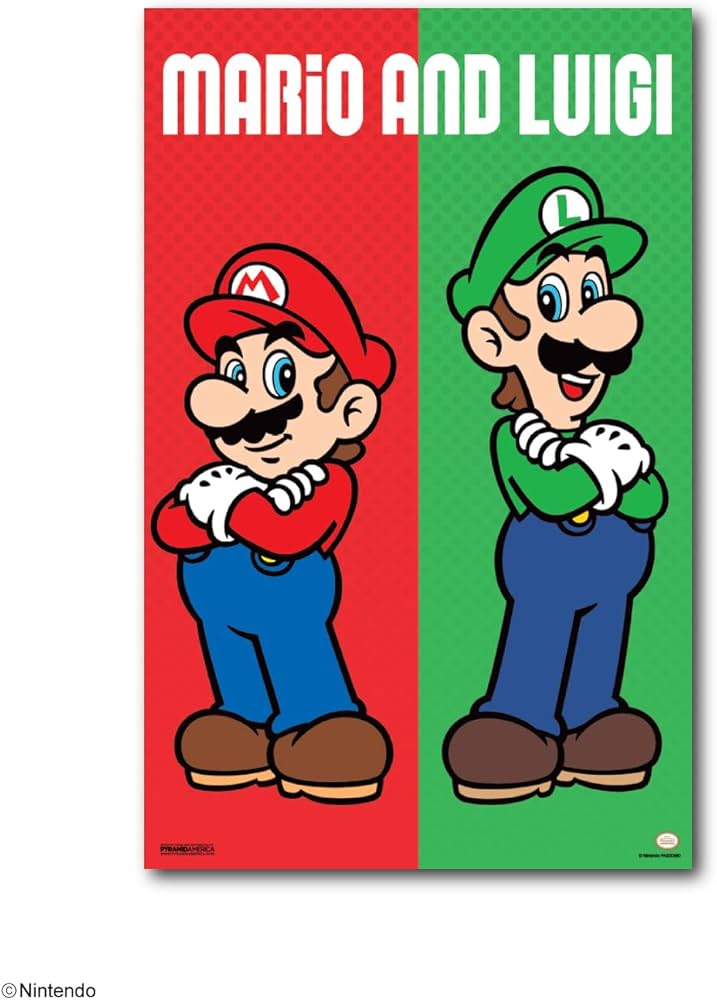 Amazon.co.jp: ピラミッドアメリカ スーパーマリオ ポスター - マリオ