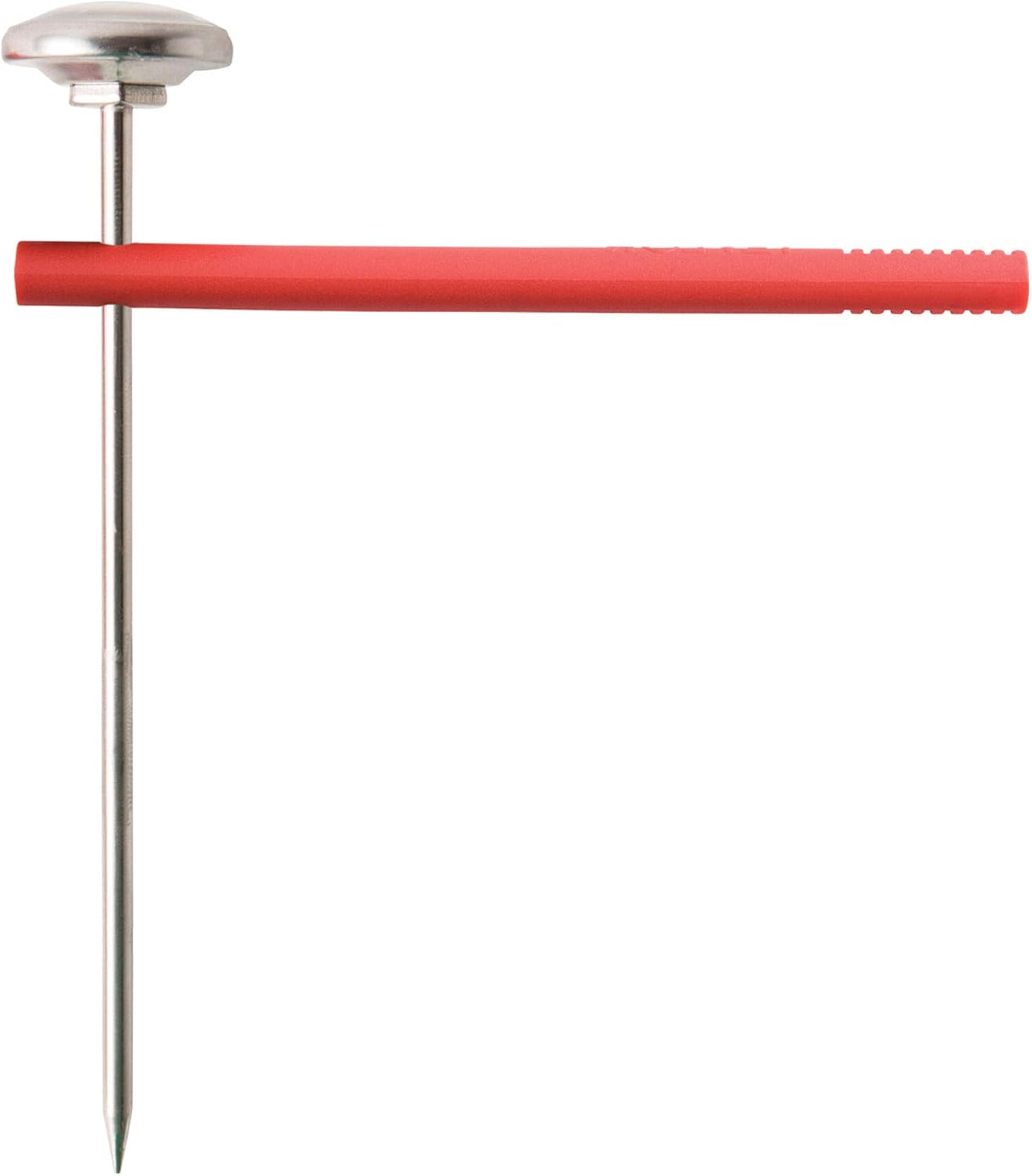 review Taylor Precision Products Instant Read Analog Meat Food Grill BBQ Cooking Kitchen Thermometer with Red Pocket Sleeve Clip, 1 Inch Dial