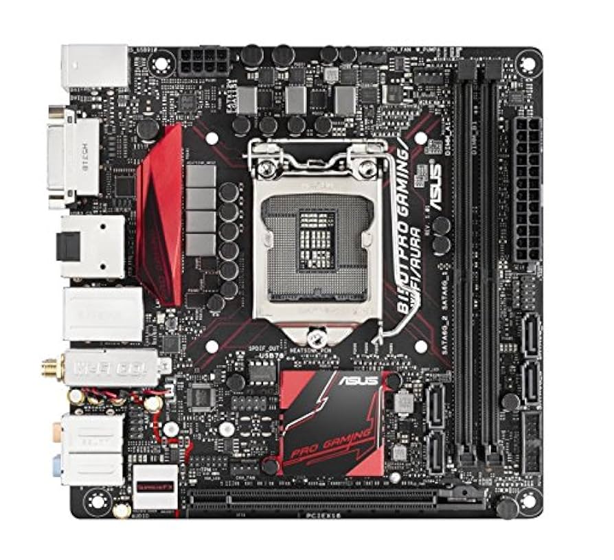 マザーボード ASUS B150I PRO GAMING LGA1151 Mini-ITX ASUSからintel B150搭載Mini-ITXマザーボード 「B150I PRO