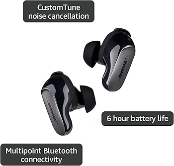 Amazon.com: Bose QuietComfort Ultra Bluetooth Earbuds, Wireless