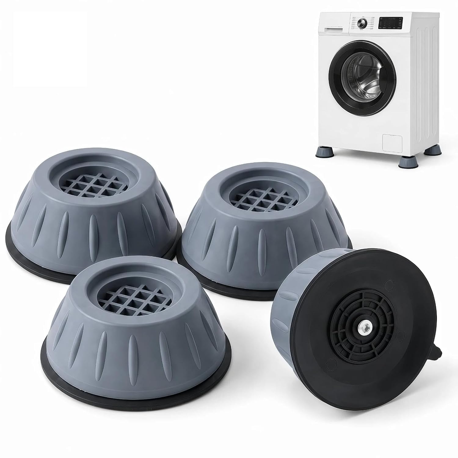 Anti Vibration Pads for Washing Machine, 4Pcs Washer Dryer Pads