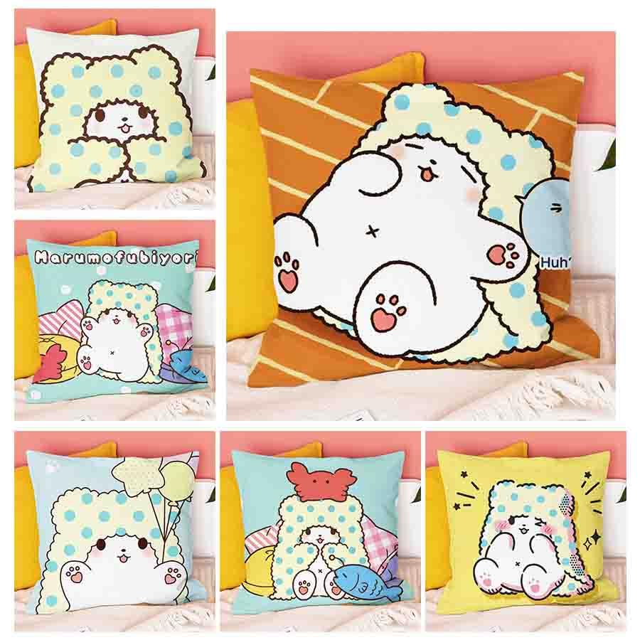 Amazon｜まるもふびより クッション 抱き枕 グッズ 可愛い おもしろ