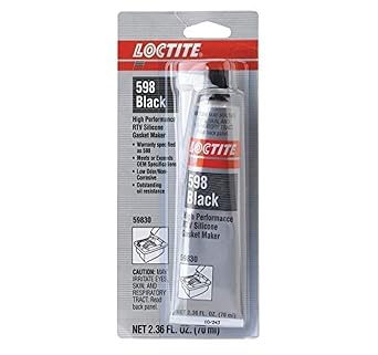 SI 598 Black High Performance RTV Gasket Maker