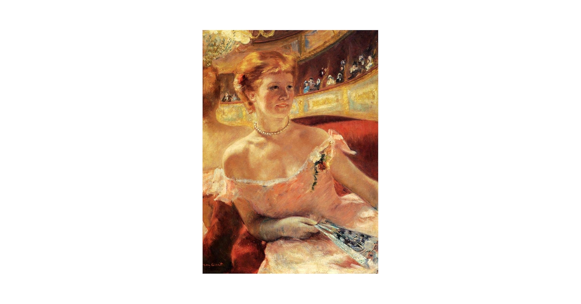 メアリー・カサット、「マリー＝ルイーズ・デュラン＝リュエルの肖像」 メアリー・カサット、「マリー＝ルイーズ・デュラン＝リュエルの