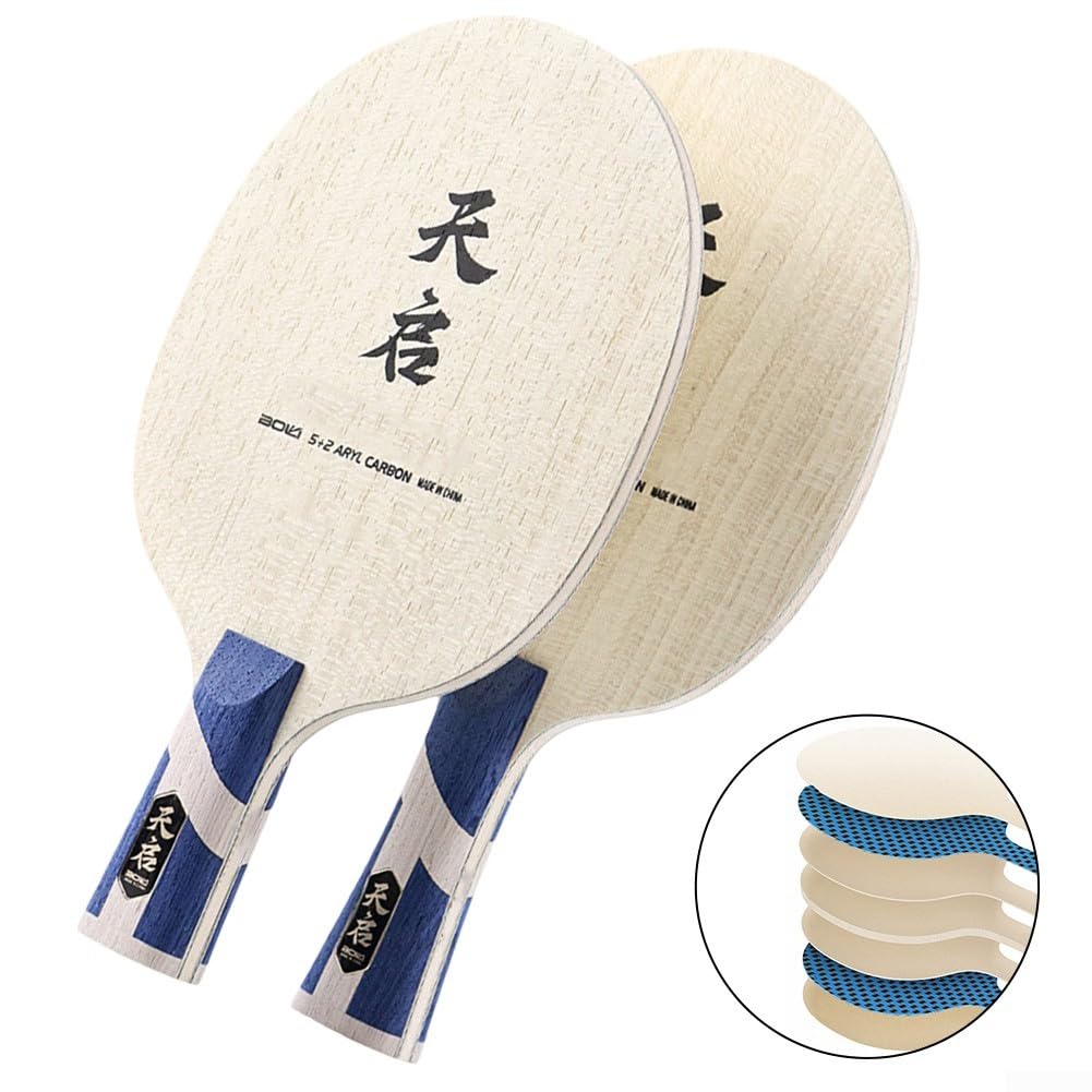 Lama offensiva di ping-pong della piastra inferiore della piastra inferiore della fibra del carbonio della piastra inferiore della