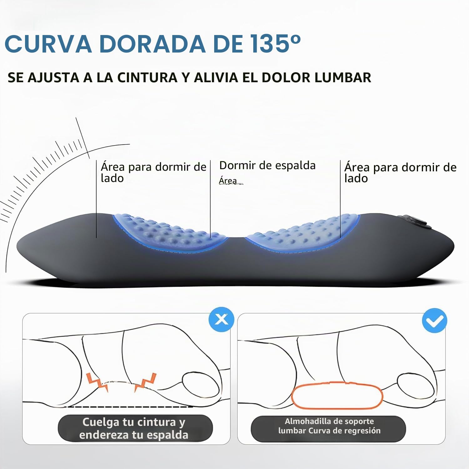 Masajeador de espalda Triple Fusion, Theraback 3 en 1, terapia de espalda, masajeador de espalda 3 en 1, para aliviar el dolor, con levantamiento de tracción, vibración y calor (negro)