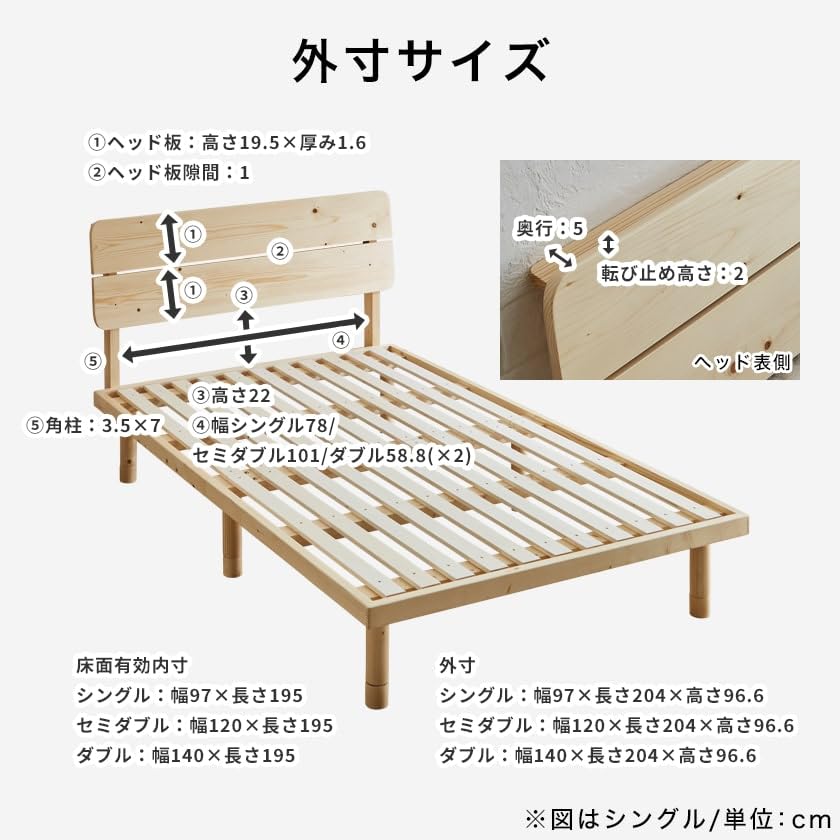 Amazon | ネルコンシェルジュ バノンプラス すのこベッド