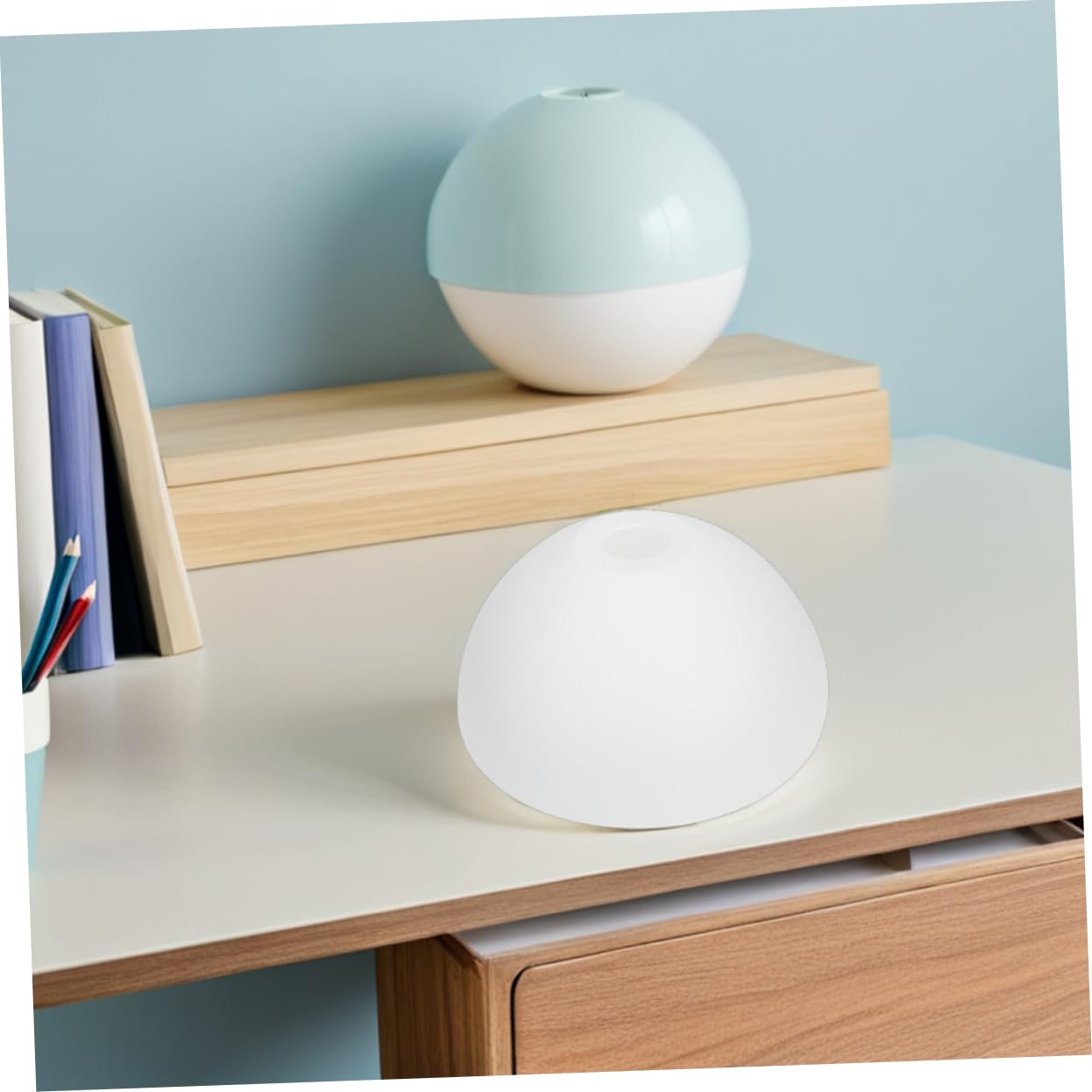Angoily 2piezas Pantalla De Luz De Plástico Forma De Hongo Lámpara Decorativa De Cúpula Para Lámparas De Techo Sconces Para Decoración Del Hogar