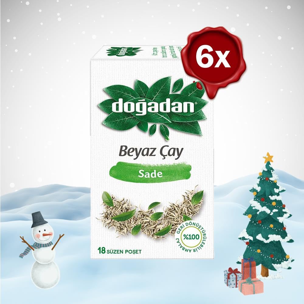 Dogadan Yılbaşı Paketi Beyaz Çay Sade 28 g x 6