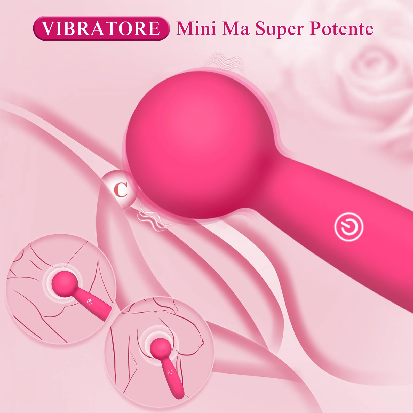Vibratore Vibratoriper Donne Vibratoreper Donna Professionale Vibratoreper Donna Clotoride Vibratori (Rose)