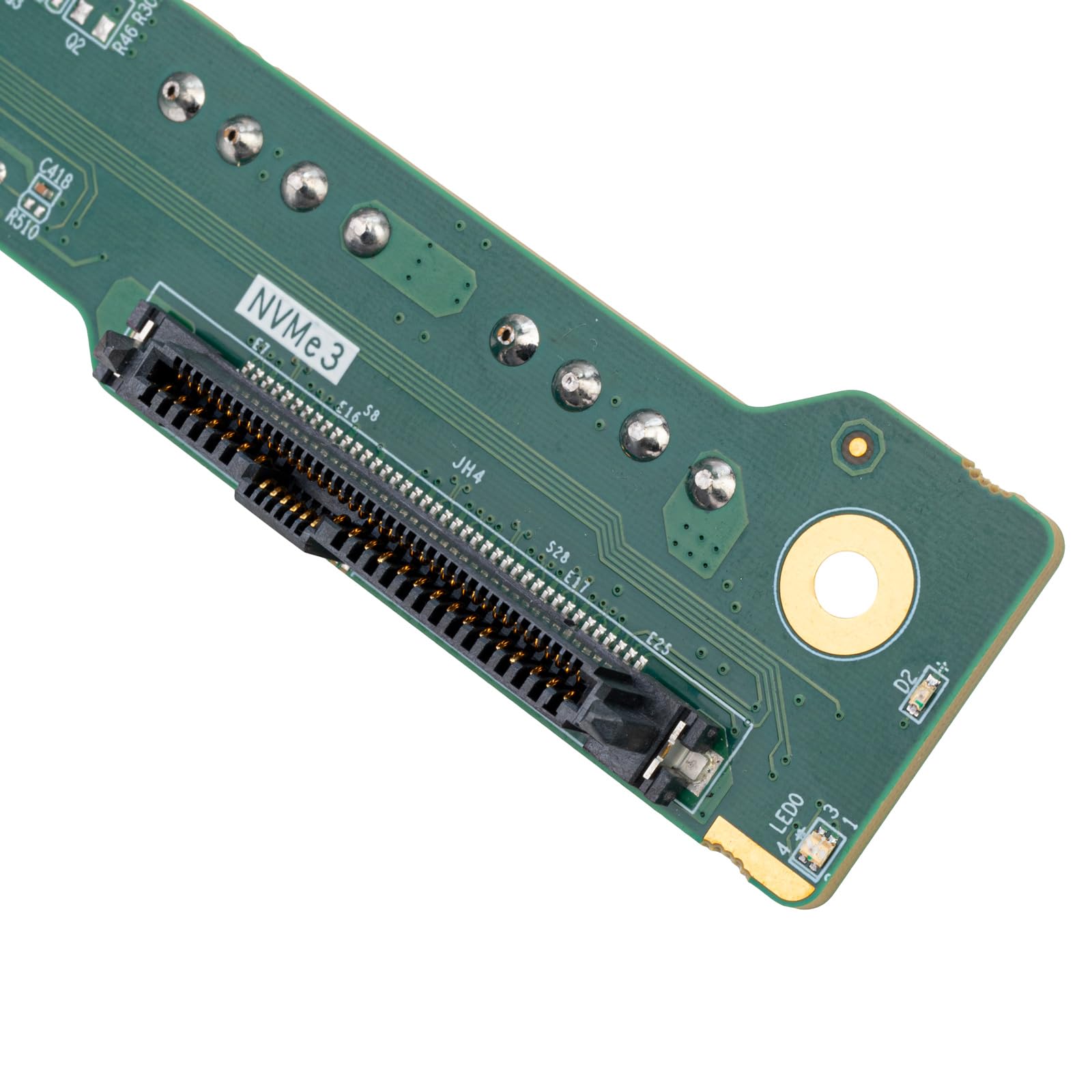 SilverStone Technology SST-RAC-BP-304N, Backplane Serveur 4 Baies 2,5"/3,5" avec Prise en Charge des SSD U.2,Prend en Charge jusqu'à 4 SSD PCIe Gen 4 NVMe U.2 (SFF-8639).
