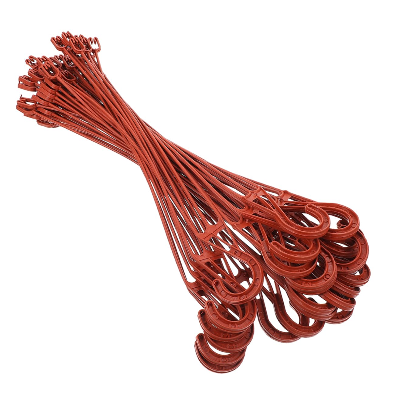 BESPORTBLE 3 Ensembles Lot De 3 Crochets Pour Pot De Fleurs Suspendus Pothos 30 Pièces Crochet Rouge Ej370 Crochet Pratique Pour Pot De Fleurs Crochets Pour Pot De Pépinière 30 pièces * 3