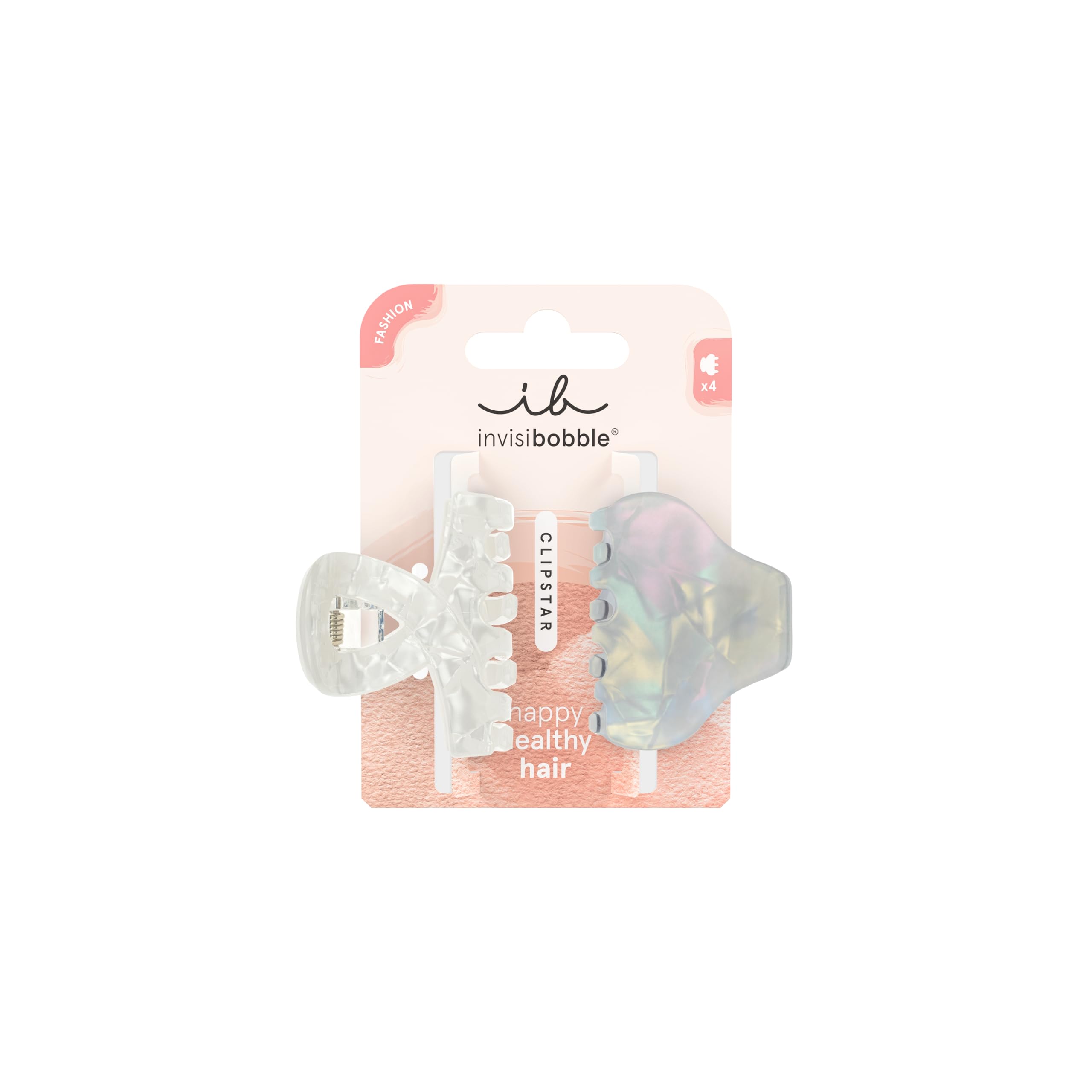 Invisibobble Clipstar M Pearly Frost 2 Adet Mandal Toka