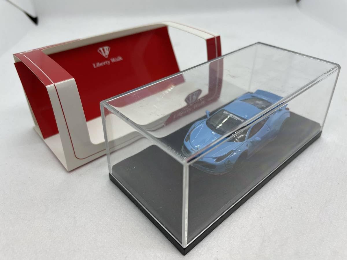 Amazon | LB Liberty Walk 1/64 フェラーリ Ferrari 458 Italia ブルー
