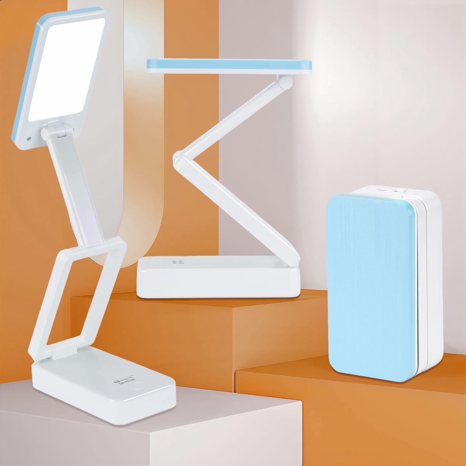 Lampada da Tavolo,LED Lampada da Scrivania Senza Fili, Lampada da Comodino Portatile Dimmerabile,2400mAh Ricaricabile Batteria Lampada Scrivania bambini, Lampada Comodino Camera da Letto