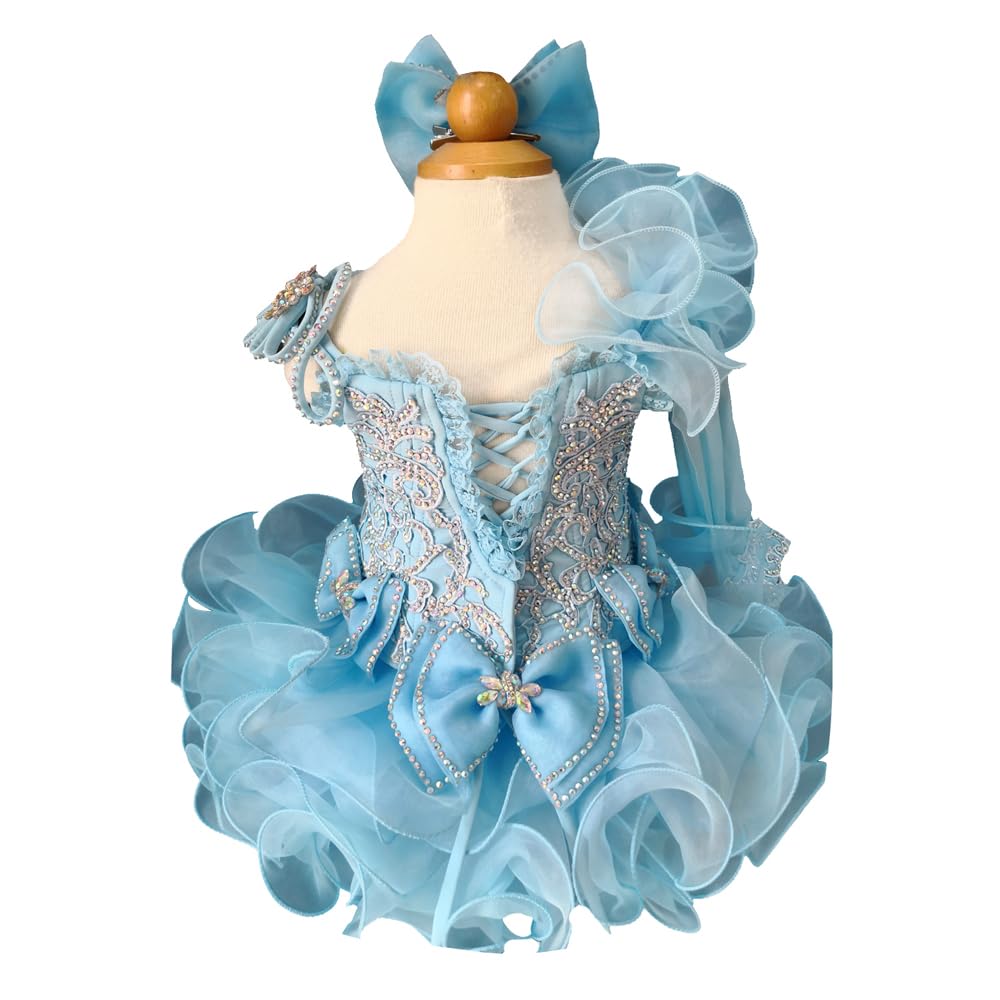 Jenniferwu G011 Infant Toddler Baby Newborn Little Girl's Pageant Party Birthday Dress