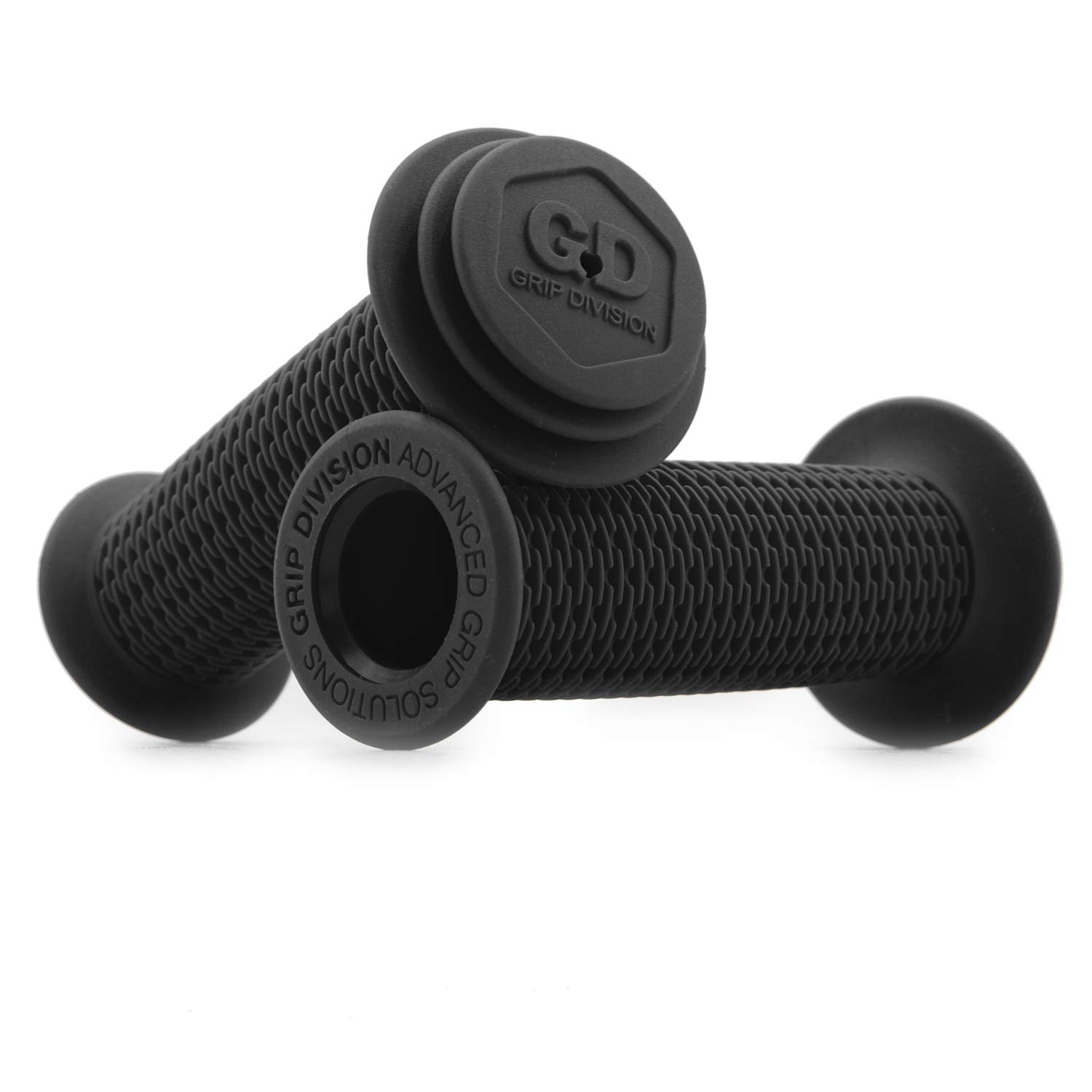 New Kids Bike Security Grips with Impact Protection for Balance Bikes, Scooters, and Childrens BMX Bicycle Handlebars (Pair) - Black